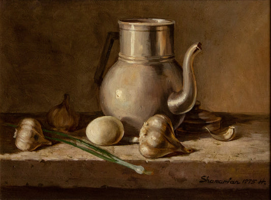 Still Life White Garlic, 1975